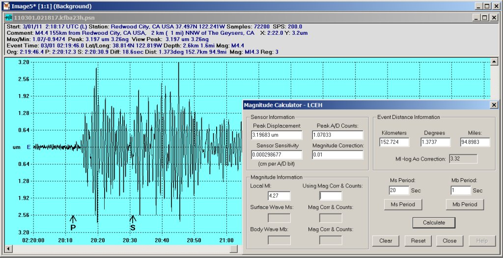 Seismograph Image